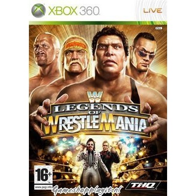 Wwe Legends Of Wrestlemania XBOX 360 Wwe Legends Of Wrestlemania XBOX 360