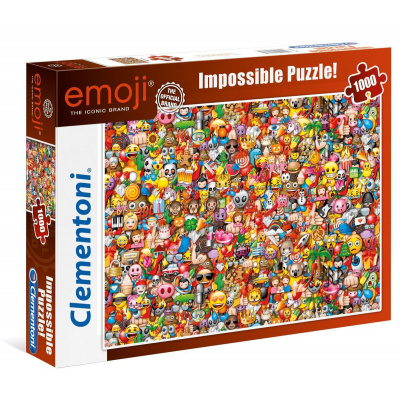 Emoji Impossible Puzzle 1000pc PUZZEL Emoji Impossible Puzzle 1000pc PUZZEL