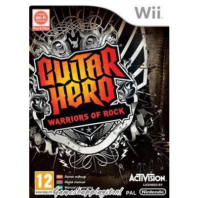Guitar Hero Warriors Of Rock (Game Only) WII Guitar Hero Warriors Of Rock (Game Only) WII