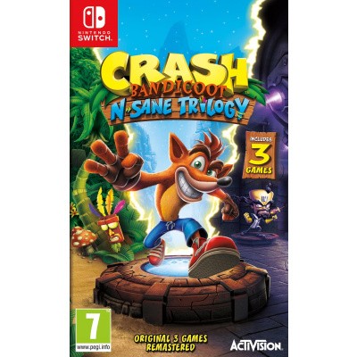 Crash Bandicoot N.Sane Trilogy SWITCH Crash Bandicoot N.Sane Trilogy SWITCH
