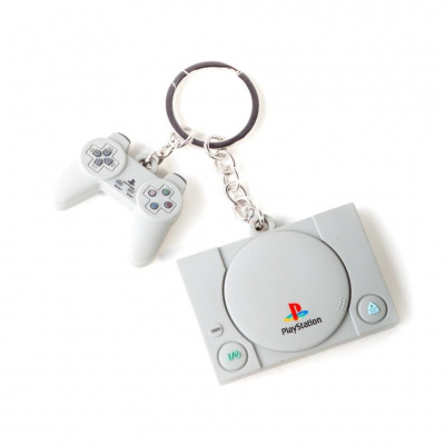 Nintendo - PlayStation 3D Rubber Keychain MERCHANDISE Nintendo - PlayStation 3D Rubber Keychain MERCHANDISE