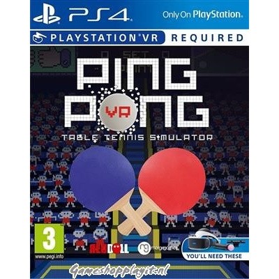 Ping Pong VR PS4 Ping Pong VR PS4