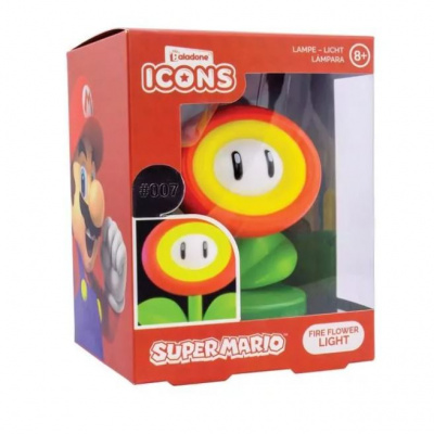 Super Mario: Fire Flower Icon Light MERCHANDISE Super Mario: Fire Flower Icon Light MERCHANDISE
