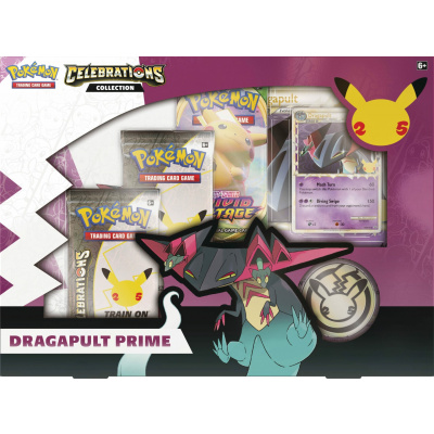 TCG Pokémon Celebrations Collection Box Dragapult Prime POKEMON TCG Pokémon Celebrations Collection Box Dragapult Prime POKEMON
