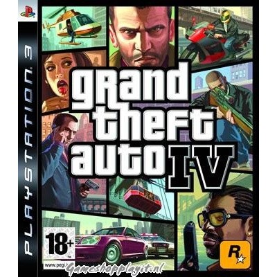 Grand Theft Auto IV (Gta 4) PS3 Grand Theft Auto IV (Gta 4) PS3