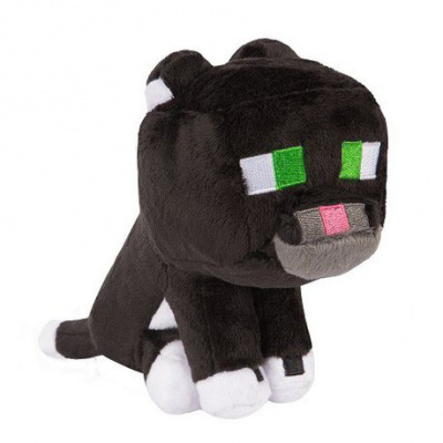 Minecraft - Tuxedo Cat Pluche 22 cm PLUCHE Minecraft - Tuxedo Cat Pluche 22 cm PLUCHE