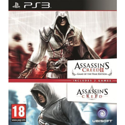Assassin's Creed 1 + 2 Double Pack PS3 Assassin's Creed 1 + 2 Double Pack PS3