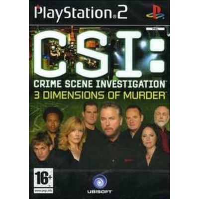 Crime Scene Investigation 3 Dimensions Of Murder PS2 Crime Scene Investigation 3 Dimensions Of Murder PS2