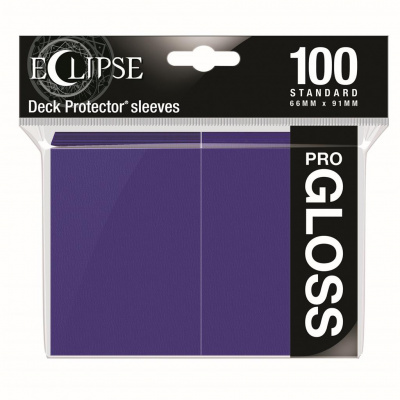 TCG Sleeves Eclipse Gloss - Royal Purple (100 Sleeves) (Standard Size) SLEEVES TCG Sleeves Eclipse Gloss - Royal Purple (100 Sleeves) (Standard Size) SLEEVES