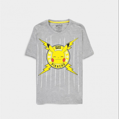 Pokémon - Funny Pika - Men's Core Short Sleeved T-shirt - L Pokémon - Funny Pika - Men's Core Short Sleeved T-shirt - L
