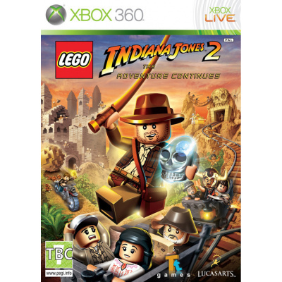 Lego Indiana Jones 2 The Adventure Continues XBOX 360 Lego Indiana Jones 2 The Adventure Continues XBOX 360