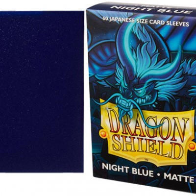 TCG Sleeves - Dragon Shield - Night Blue Japanese Size TCG Sleeves - Dragon Shield - Night Blue Japanese Size