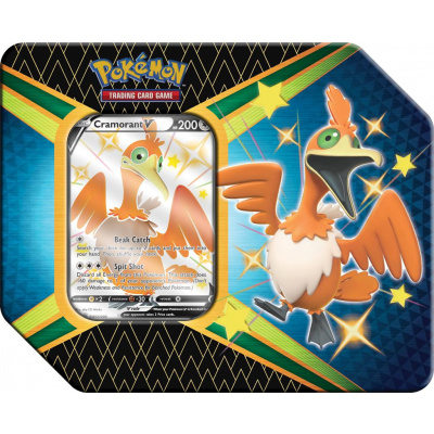 TCG Pokémon Shining Fates Tin - Cramorant V POKEMON TCG Pokémon Shining Fates Tin - Cramorant V POKEMON