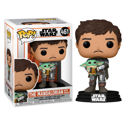 Pop! Star Wars: The Mandalorian - The Mandalorian with Grogu FUNKO Pop! Star Wars: The Mandalorian - The Mandalorian with Grogu FUNKO