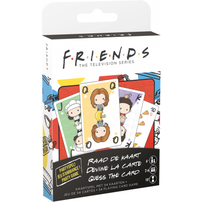 Friends Raad de Kaart BORDSPELLEN Friends Raad de Kaart BORDSPELLEN