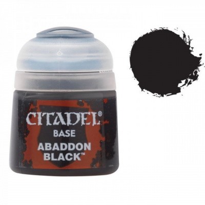 Citadel Base - Abaddon Black CITADEL Citadel Base - Abaddon Black CITADEL