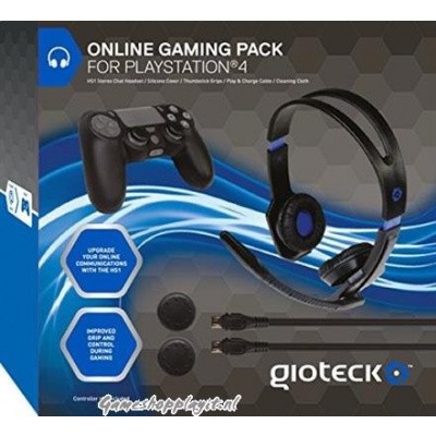 Gioteck Online Gaming Pack PS4 Gioteck Online Gaming Pack PS4