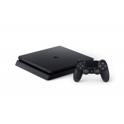 PlayStation 4, Console (Black) + 500GB Slim + Dualshock 4 Controller PS4 PlayStation 4, Console (Black) + 500GB Slim + Dualshock 4 Controller PS4