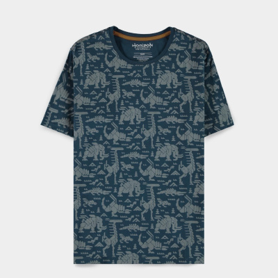 Horizon Forbidden West - Men's AOP Short Sleeved T-shirt - L Horizon Forbidden West - Men's AOP Short Sleeved T-shirt - L