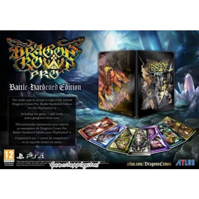 Dragon's Crown Pro (Steelbook) (Battle Hardened Steelbook Edition) PS4 Dragon's Crown Pro (Steelbook) (Battle Hardened Steelbook Edition) PS4