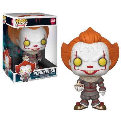 Pop! Movies: It Chapter Two - Pennywise With Boat 10 Inch FUNKO Pop! Movies: It Chapter Two - Pennywise With Boat 10 Inch FUNKO