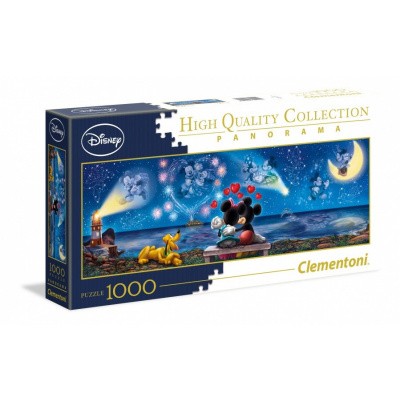 Disney Mickey en Minnie Panorama Puzzle 1000pc PUZZEL Disney Mickey en Minnie Panorama Puzzle 1000pc PUZZEL