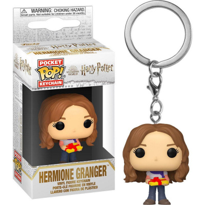 Pocket Pop! Keychain: Harry Potter - Holiday Hermione FUNKO Pocket Pop! Keychain: Harry Potter - Holiday Hermione FUNKO