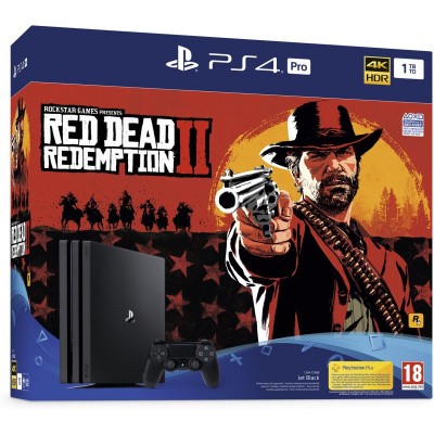 Console 1Tb Pro + Red Dead Redemption 2 PS4 Console 1Tb Pro + Red Dead Redemption 2 PS4