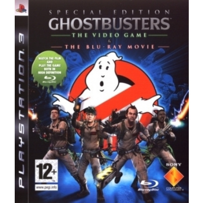 Ghostbusters The Video Game + Blu Ray Movie PS3 Ghostbusters The Video Game + Blu Ray Movie PS3