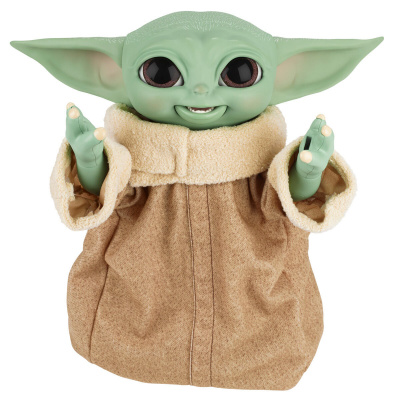 Star Wars: The Mandalorian - Galactic Snackin' Grogu Animatronic Figurine MERCHANDISE Star Wars: The Mandalorian - Galactic Snackin' Grogu Animatronic Figurine MERCHANDISE