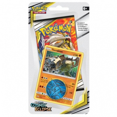 TCG Checklane Booster Pokémon Sun & Moon Cosmic Eclipse - Terrakion POKEMON TCG Checklane Booster Pokémon Sun & Moon Cosmic Eclipse - Terrakion POKEMON