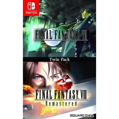 Final Fantasy VII & Final Fantasy VIII Twin Pack (Import) SWITCH Final Fantasy VII & Final Fantasy VIII Twin Pack (Import) SWITCH