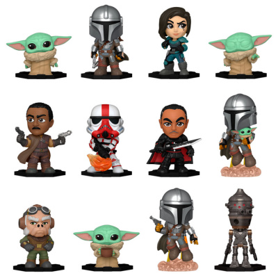 Funko Mystery Minis: Star Wars the Mandalorian FUNKO Funko Mystery Minis: Star Wars the Mandalorian FUNKO