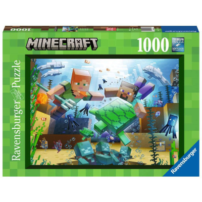 Minecraft Mosaic Puzzle 1000pc PUZZEL Minecraft Mosaic Puzzle 1000pc PUZZEL