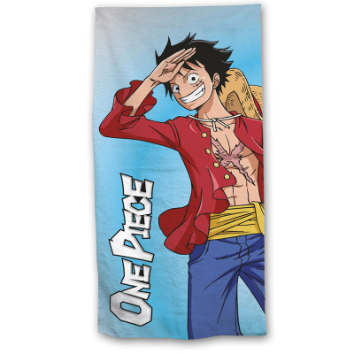 One Piece: Luffy Cotton Beach Towel MERCHANDISE One Piece: Luffy Cotton Beach Towel MERCHANDISE