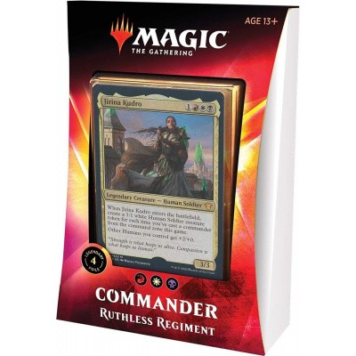 TCG Magic The Gathering Ikoria Lair Of Behemoths Commader - Ruthless Regiment MAGIC THE GATHERING TCG Magic The Gathering Ikoria Lair Of Behemoths Commader - Ruthless Regiment MAGIC THE GATHERING