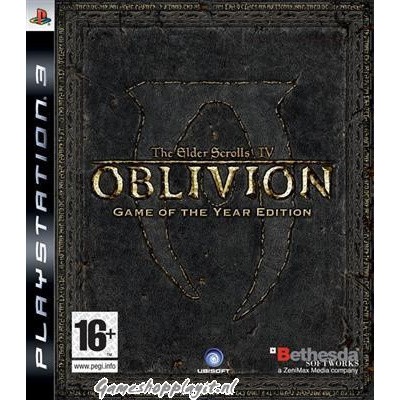 Oblivion Game Of The Year Edition PS3 Oblivion Game Of The Year Edition PS3