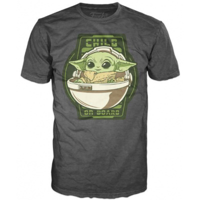 Star Wars: The Mandalorian - The Child on Board T-Shirt - L Star Wars: The Mandalorian - The Child on Board T-Shirt - L
