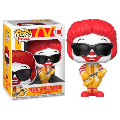 Pop! Ad Icons: McDonalds - Rock Out Ronald FUNKO Pop! Ad Icons: McDonalds - Rock Out Ronald FUNKO