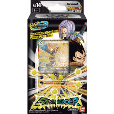 TCG Dragon Ball SCG Saiyan Wonder Starter Deck - Unison Warrior Series DRAGON BALL TCG Dragon Ball SCG Saiyan Wonder Starter Deck - Unison Warrior Series DRAGON BALL