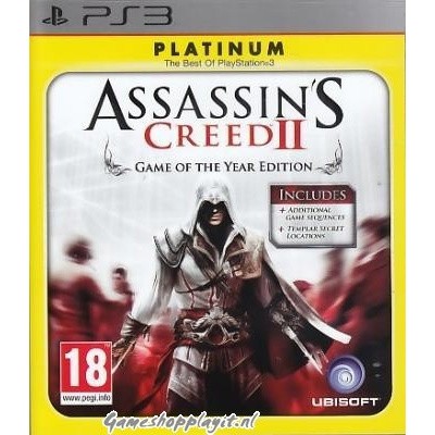 Assassin's Creed II Goty PS3 Assassin's Creed II Goty PS3