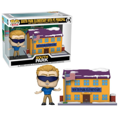 Pop! Town: South Park Elementary With Pc Principal - South Park FUNKO Pop! Town: South Park Elementary With Pc Principal - South Park FUNKO