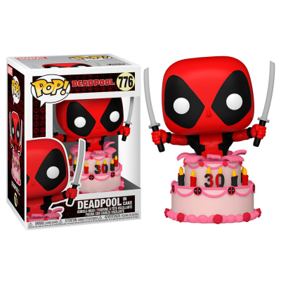 Pop! Marvel: Deadpool 30th - Deadpool in Cake FUNKO Pop! Marvel: Deadpool 30th - Deadpool in Cake FUNKO