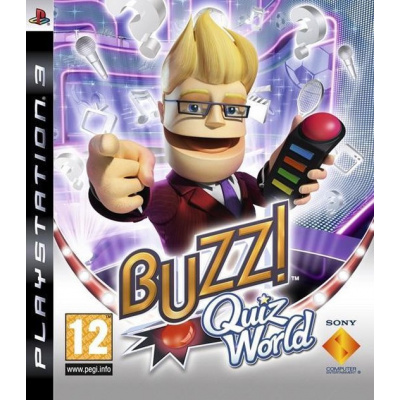 Buzz Quiz World (Game Only) PS3 Buzz Quiz World (Game Only) PS3