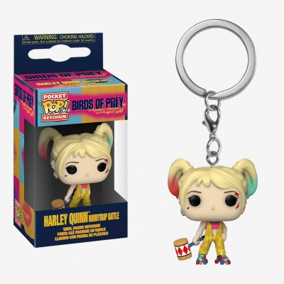 Pocket Pop! Keychain: Birds Of Prey - Harley Quinn (Boobytrap Battle) FUNKO Pocket Pop! Keychain: Birds Of Prey - Harley Quinn (Boobytrap Battle) FUNKO