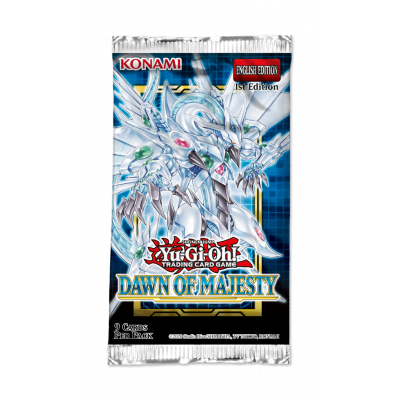 TCG Yu-Gi-Oh! Dawn of Majesty Booster Pack YU-GI-OH TCG Yu-Gi-Oh! Dawn of Majesty Booster Pack YU-GI-OH