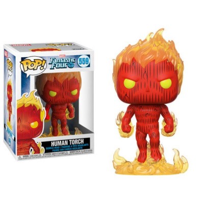 Pop! Marvel: Fantastic Four - Human Torch FUNKO Pop! Marvel: Fantastic Four - Human Torch FUNKO
