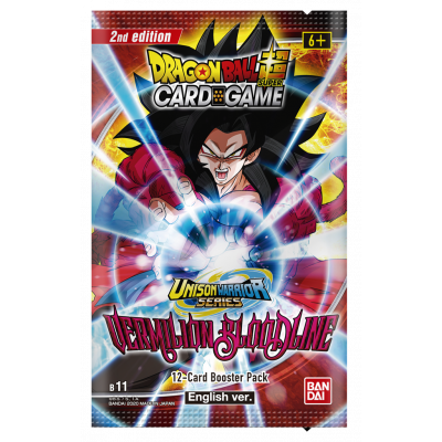 TCG Dragon Ball Vermilion Bloodline Booster Pack B 11 (2nd Edition) DRAGON BALL TCG Dragon Ball Vermilion Bloodline Booster Pack B 11 (2nd Edition) DRAGON BALL