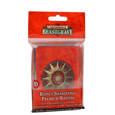 Warhammer Underworlds: Beastgrave - Rippa's Snarlfangs Premium Sleeves WARHAMMER UNDERWORLDS Warhammer Underworlds: Beastgrave - Rippa's Snarlfangs Premium Sleeves WARHAMMER UNDERWORLDS