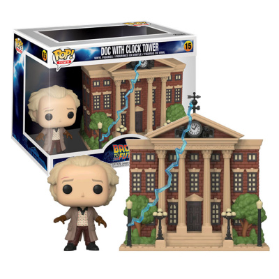 Pop! Town: Back To The Future - Doc With Clock Tower FUNKO Pop! Town: Back To The Future - Doc With Clock Tower FUNKO